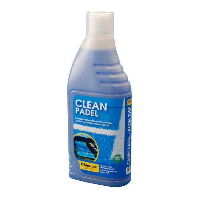 CLEAN PADEL  - Detergente concentrato alcalino intensivo per la pulizia di campi da padel